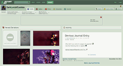 Desktop Screenshot of darklordofcookies.deviantart.com