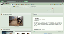 Desktop Screenshot of predatoryape.deviantart.com