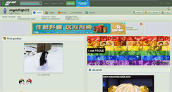 Desktop Screenshot of angeloflight22.deviantart.com