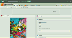 Desktop Screenshot of peagreenpegleg.deviantart.com