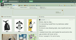 Desktop Screenshot of crazydiary86.deviantart.com