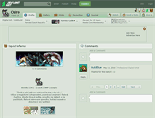 Tablet Screenshot of osire.deviantart.com