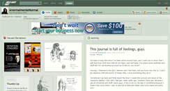 Desktop Screenshot of anormalmentenormal.deviantart.com