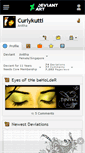 Mobile Screenshot of curlykutti.deviantart.com
