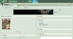 Desktop Screenshot of airakyou.deviantart.com