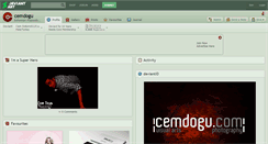 Desktop Screenshot of cemdogu.deviantart.com