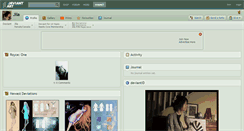 Desktop Screenshot of jila.deviantart.com