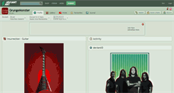 Desktop Screenshot of grungemonster.deviantart.com