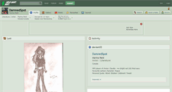 Desktop Screenshot of damnedspot.deviantart.com