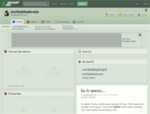 Tablet Screenshot of excitedshadowplz.deviantart.com