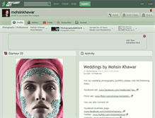 Tablet Screenshot of mohsinkhawar.deviantart.com