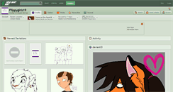 Desktop Screenshot of flippygirls19.deviantart.com