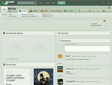 Tablet Screenshot of fifi106.deviantart.com
