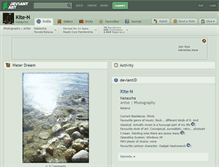 Tablet Screenshot of kite-n.deviantart.com