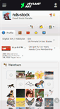 Mobile Screenshot of nds-stock.deviantart.com