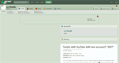 Desktop Screenshot of le-noodle.deviantart.com