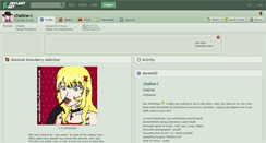 Desktop Screenshot of chaline-l.deviantart.com