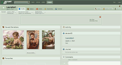 Desktop Screenshot of lauramori.deviantart.com