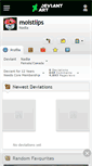 Mobile Screenshot of moistlips.deviantart.com