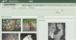 Desktop Screenshot of eyeforphotography.deviantart.com
