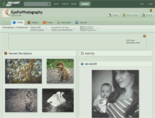 Tablet Screenshot of eyeforphotography.deviantart.com