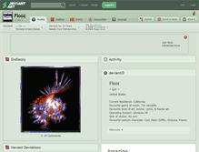 Tablet Screenshot of flooz.deviantart.com