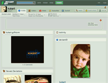 Tablet Screenshot of kukart.deviantart.com