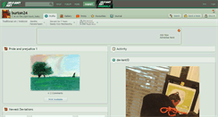 Desktop Screenshot of burton24.deviantart.com