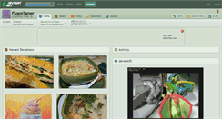 Desktop Screenshot of flygontamer.deviantart.com