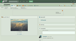 Desktop Screenshot of djcentral.deviantart.com
