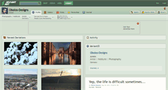 Desktop Screenshot of obolos-designs.deviantart.com