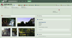 Desktop Screenshot of natalia-gavrish.deviantart.com