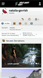Mobile Screenshot of natalia-gavrish.deviantart.com