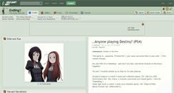 Desktop Screenshot of endling.deviantart.com