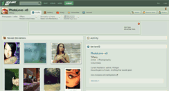 Desktop Screenshot of photolove--x0.deviantart.com