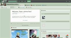 Desktop Screenshot of faizexamina-lovers.deviantart.com