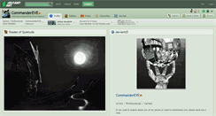 Desktop Screenshot of commandereve.deviantart.com