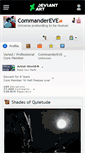 Mobile Screenshot of commandereve.deviantart.com