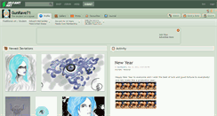Desktop Screenshot of gunrave71.deviantart.com