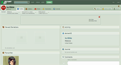 Desktop Screenshot of iscribble.deviantart.com