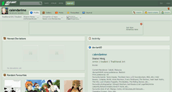 Desktop Screenshot of calendanime.deviantart.com