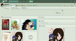 Desktop Screenshot of julia-59.deviantart.com