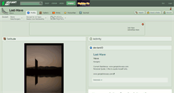 Desktop Screenshot of lost-wave.deviantart.com