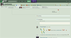 Desktop Screenshot of luzbeldestello.deviantart.com