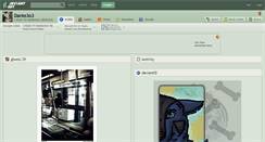 Desktop Screenshot of dante3o3.deviantart.com