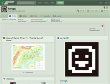 Tablet Screenshot of kerog6.deviantart.com