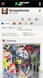 Mobile Screenshot of dimasaglimmer.deviantart.com