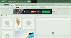 Desktop Screenshot of eddielynn.deviantart.com