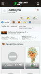Mobile Screenshot of eddielynn.deviantart.com