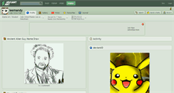 Desktop Screenshot of leemandy.deviantart.com